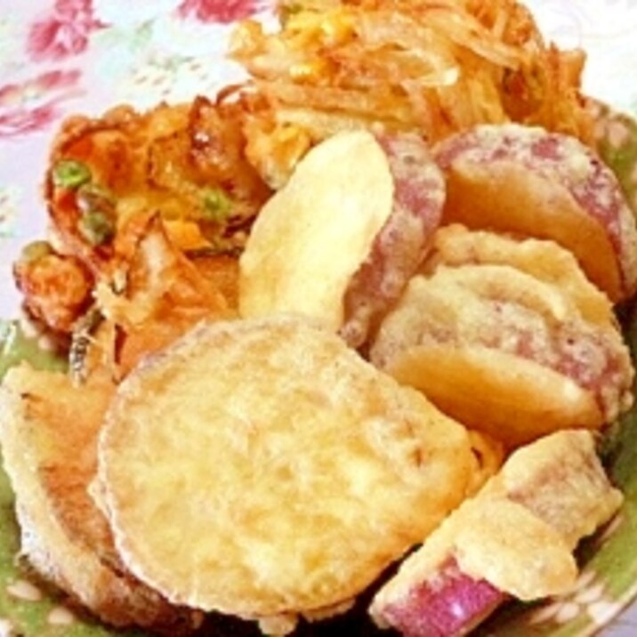 材料3つ いつまでもサクサク カラッと天ぷら粉 レシピ 作り方 By 小太郎1212 楽天レシピ 材料3つ いつまでもサクサク カラッと天ぷら粉 レシピ 作り方 By 小太郎1212 楽天レシピ